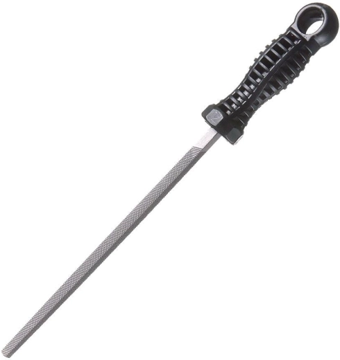 Square metal file 200 mm, cross-cut, 8×8 mm