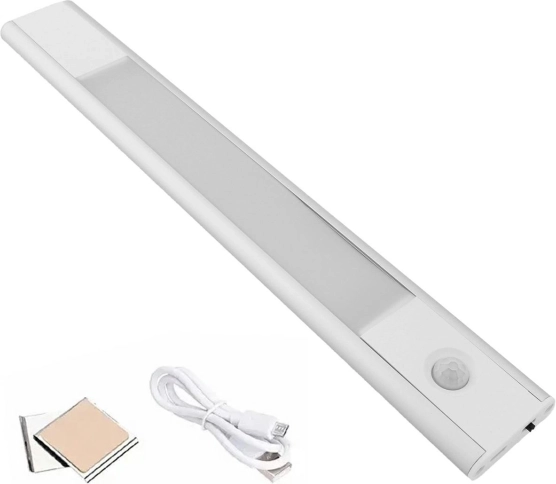 LED juosta 20,5 cm su PIR judesio jutikliu, 13 LED, įkraunama