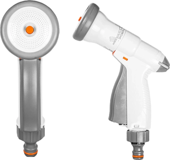 Hose spray gun with 3 functions EXCLUSIVE WHITE LINE