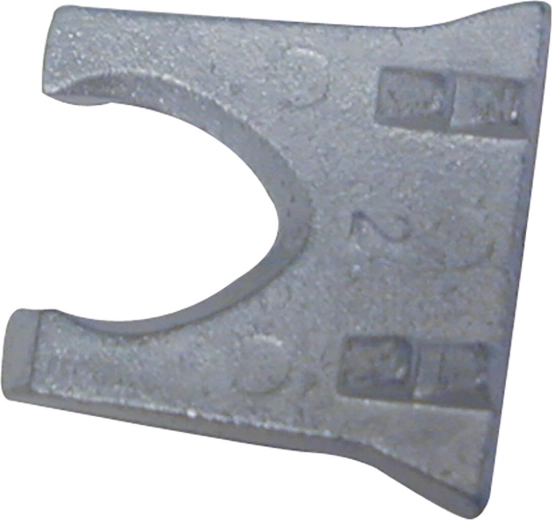 Metalinė fiksavimo pleištinė įvorė, profilis 8, 38 × 35 mm (5 vnt.)