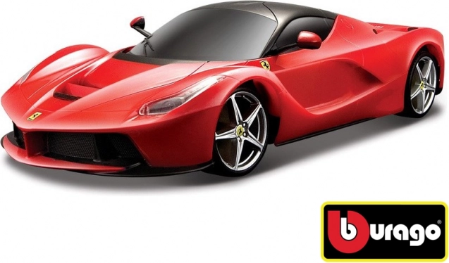Metalinis automobilio modelis 1:24 Ferrari LaFerrari raudonas nuo Bburago