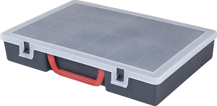 Organizatorius Classic 345 × 245 × 60 mm su skaidriu dangčiu