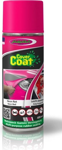 Cover Coat neon red liquid rubber spray 400 ml