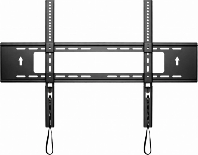 Sieninis TV laikiklis 65–120" su 200 kg laikomąja galia, itin plonas, maks. VESA 900 × 600