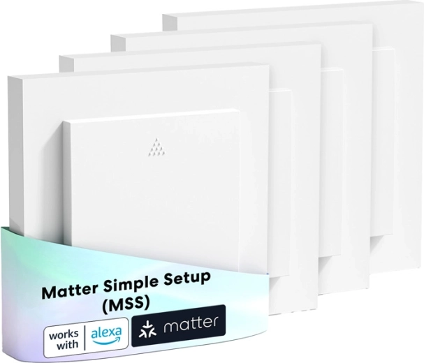 Meross išmanusis žaliuzių jungiklis Wi‑Fi Matter (4 vnt.)