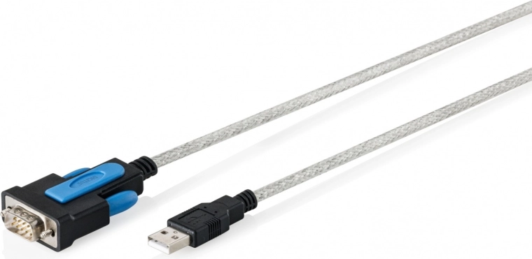 USB 2.0 to RS232 (DB9) adapter cable with FTDI chip, 1.8 m