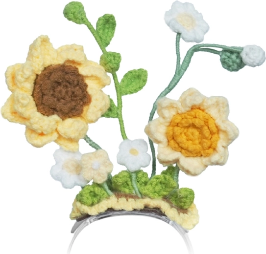 Knitted Sunflower Costume for LOONA Premium Robot