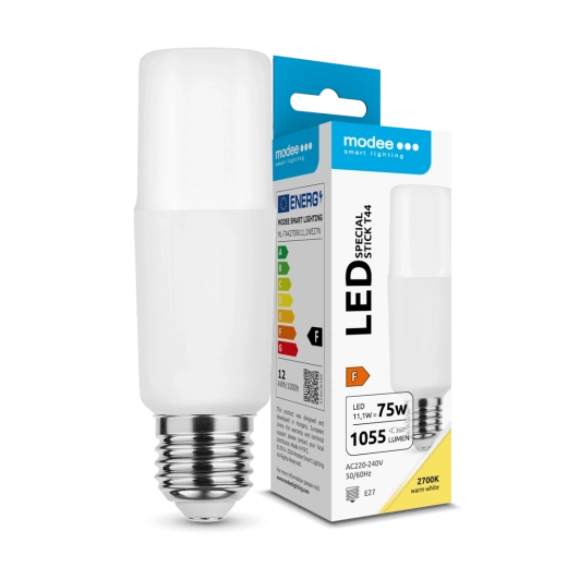 LED lemputė Modee Lighting Stick T44 11,1 W E27 šiltai balta 1055 lm