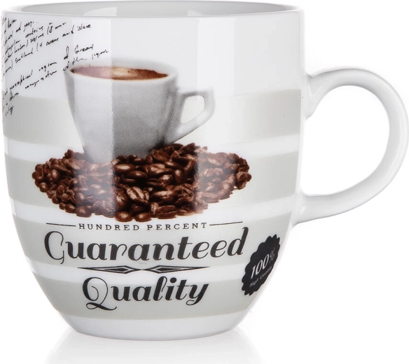 Keraminis puodelis CAFE I 280 ml, baltas