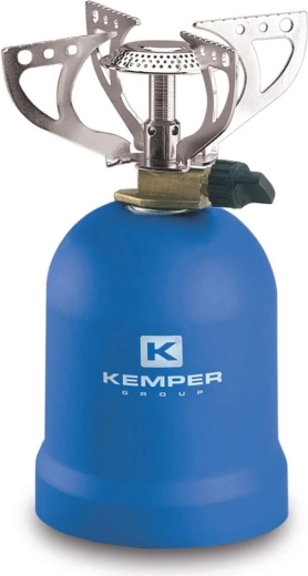 Single-burner camping gas stove for cartridge - 1 piece