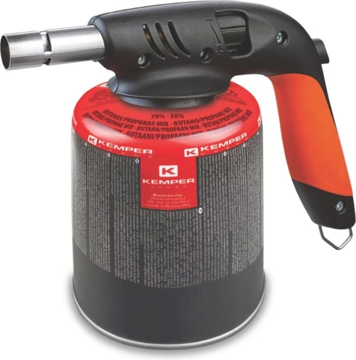 Universal Valvolato torch with cartridge and piezo ignition