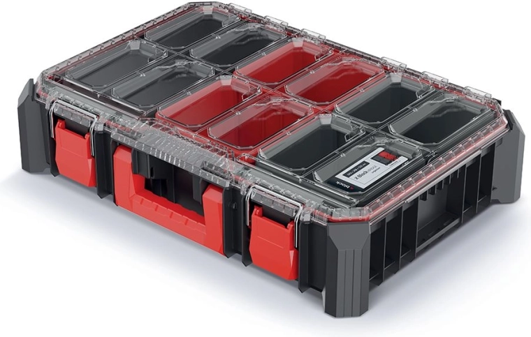 Organizatorius X Block Bridge 543 × 368 × 122 mm – juodas