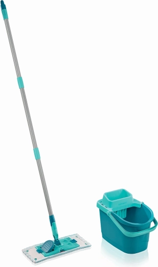 Mopų rinkinys Power Clean M 33 cm LEIFHEIT + atsarginė šluostė nemokamai