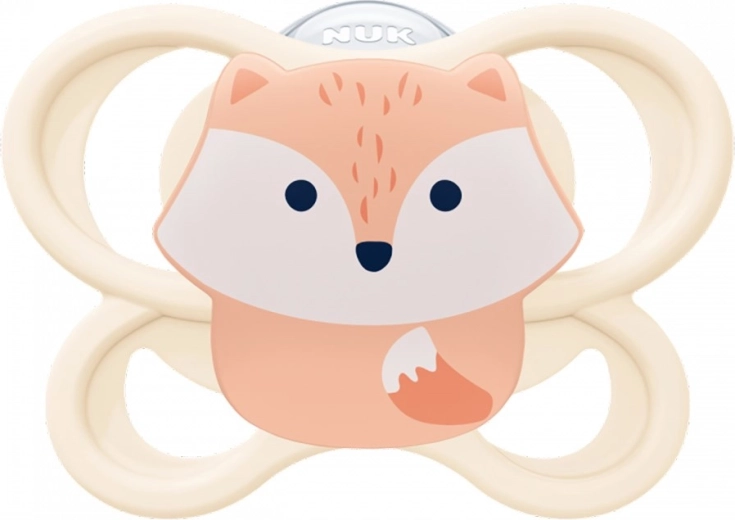 NUK Perfect Match Air Fox Pacifier 0–6 months, silicone
