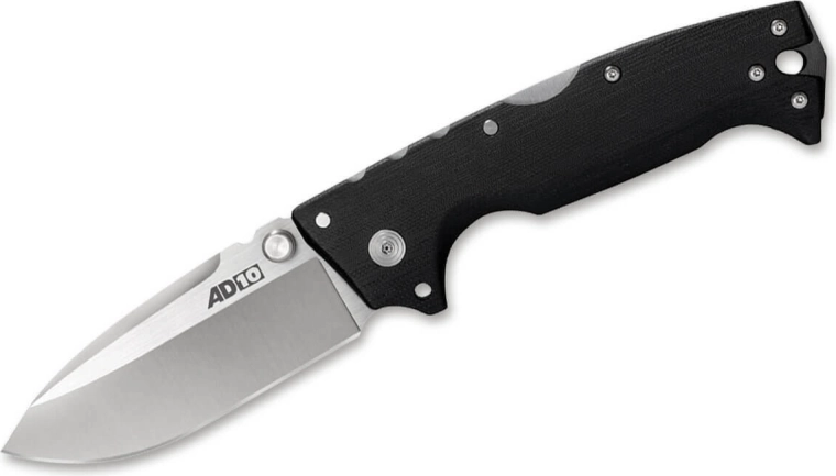 Cold Steel AD-10 sulankstomas peilis juodas G10