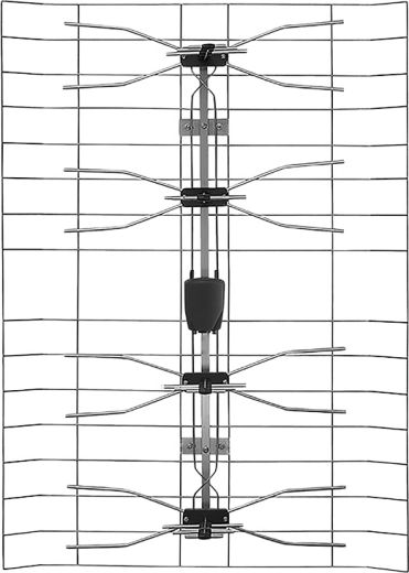Solight outdoor DVB-T2 antenna with built-in 35 dB amplifier