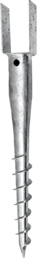 Ground Screw with U Bracket 700 × 70 × 60 × 100 mm, 4 mm