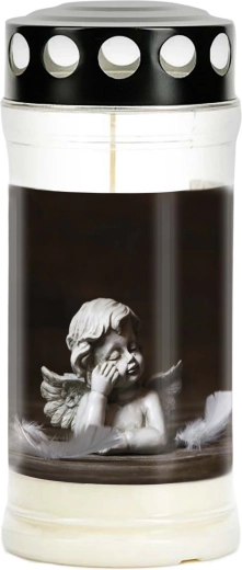 Grave Candle Provence Angel – lasts up to 4 days