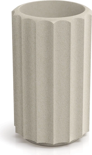 Vazonas Rona Line High 28 cm, smėlio spalvos