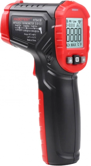 Skaitmeninis infraraudonųjų spindulių pirometras Habotest