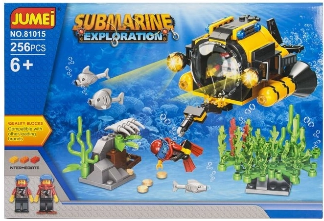 Jumei Underwater Expedition – building set 256 pieces - 1 piece