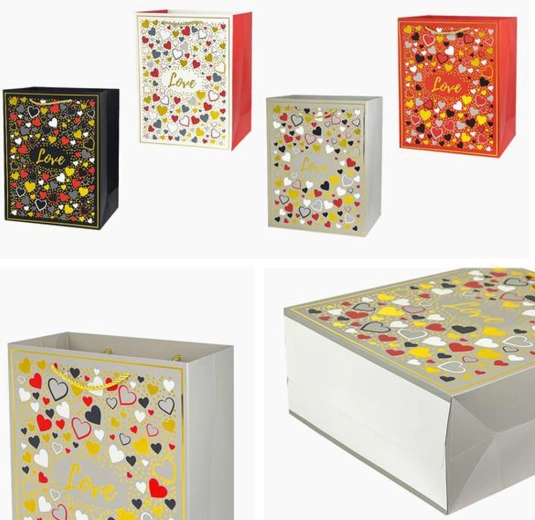 Gift bag 40 × 30 × 12 cm – mix of motifs