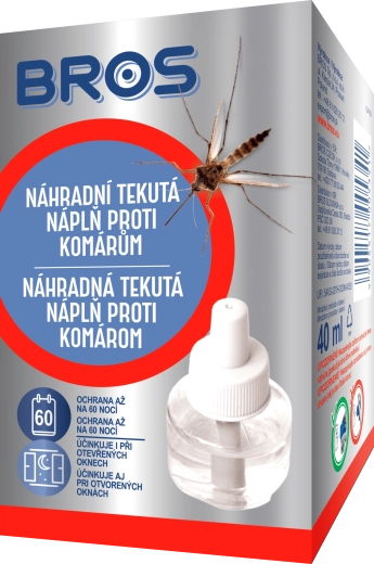 Bros atsarginis skystas užpildas nuo uodų 40 ml
