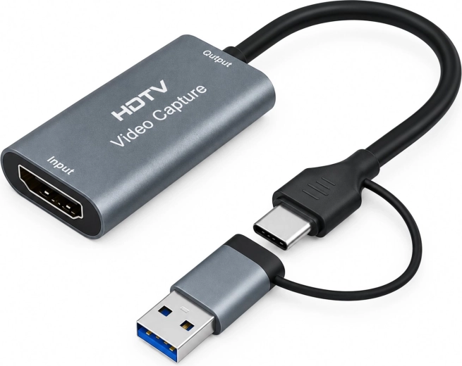 Renew Force HDMI video capture card USB 3.0/USB-C (4K input, 1080p 60 fps)