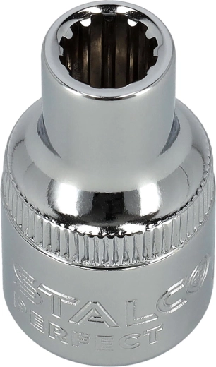STALCO 1/2" spline 12-point socket 27 mm CrV
