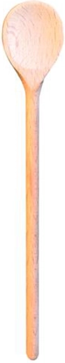 Wooden round spoon 35 cm made of beech wood