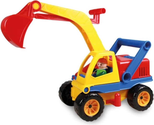 LENA Active Plastic Excavator with Driver, 35 cm