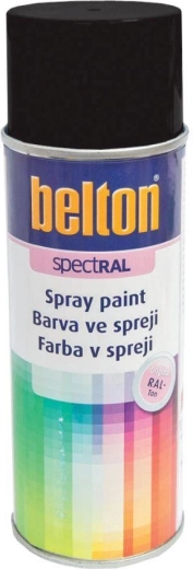 BELTON Spray Paint RAL 9005 Matte Black 400 ml