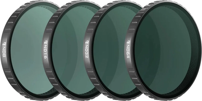 Freewell Standard Day filtrų rinkinys, skirtas DJI Osmo Action 6 – 4 vnt.