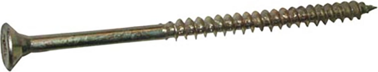 Universal Screws, Partial Thread 4.0 × 80 mm, Zinc-Plated (300 pcs)