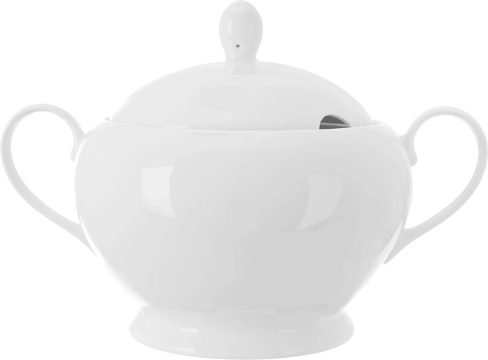 Portion soup bowl with lid Mona Basic 21.5 cm
