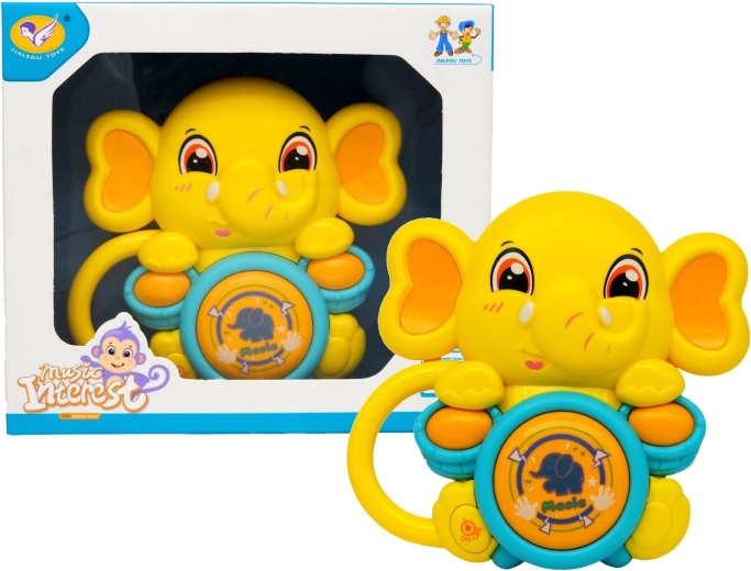Playing yellow elephant - 1 piece
