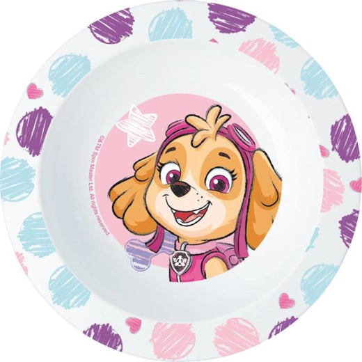 Plastikinis dubenėlis PAW PATROL 16 cm rožinis