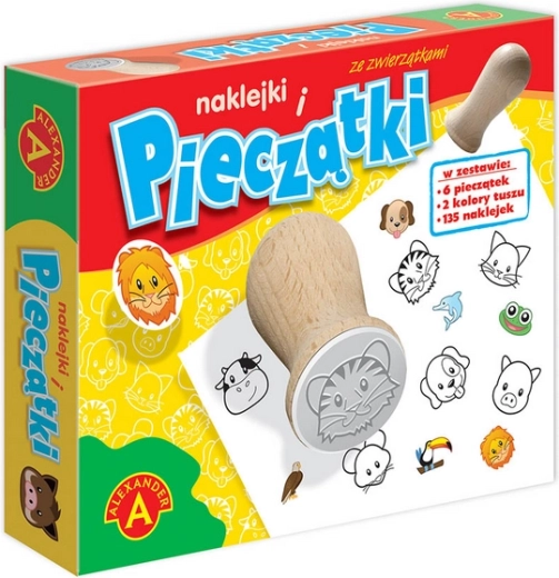 Animal Stamps and Stickers - Alexander