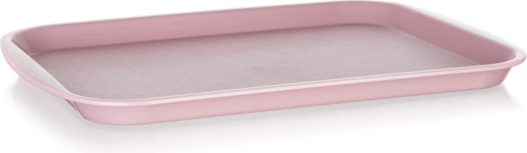 Rožinis plastikinis serviravimo padėklas 35 × 26 cm Culinaria