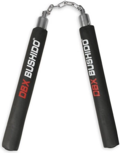 Nunchakai su putomis dengtomis rankenomis DBX Bushido
