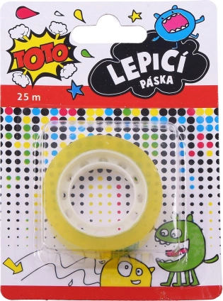 Skaidri lipnioji juosta 12 mm × 25 m