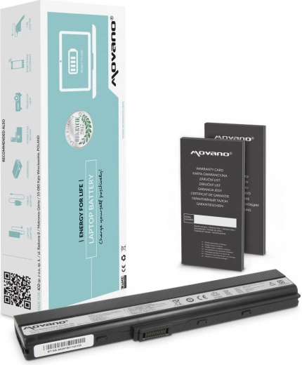 Movano Battery for Asus A52/K52 4400 mAh (48 Wh)
