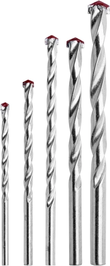 Mūro grąžtų rinkinys 4–10 mm, 5 vnt.