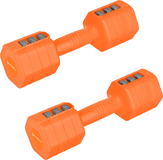 Reguliuojami hanteliai HMS HL03 2 × 2,5 kg