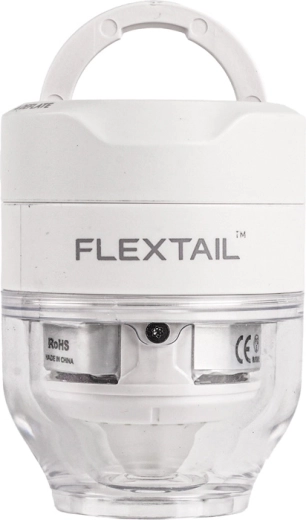FLEXTAIL Tiny Pump 3X elektrinis siurblys ir kempingo žibintas, baltas