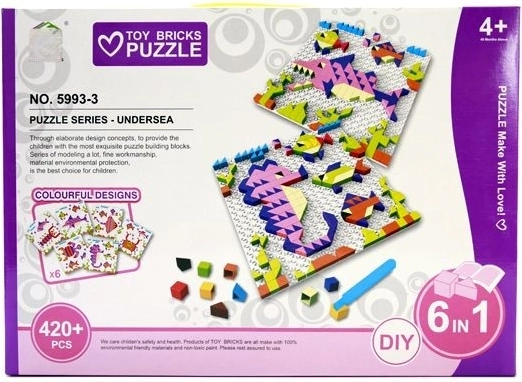 Puzzle construction set 420 pieces - 1 piece