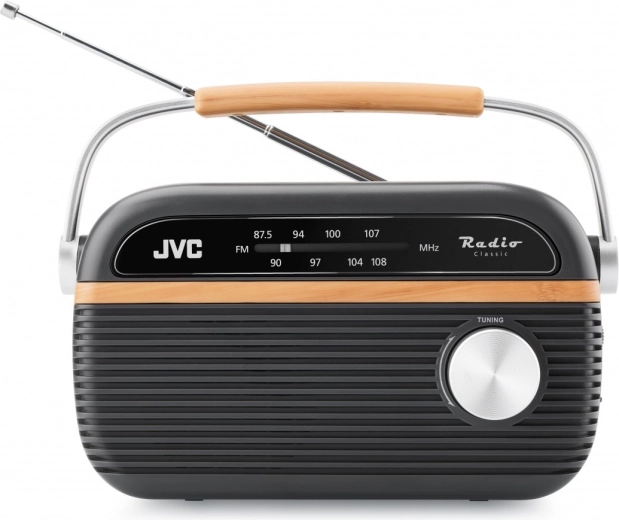 JVC Radio Classic portable FM grey