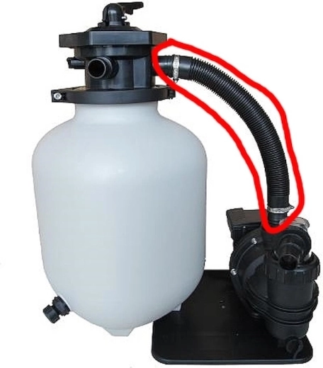 Sujungiamoji žarna 58 cm filtrui Prostar Profi 8