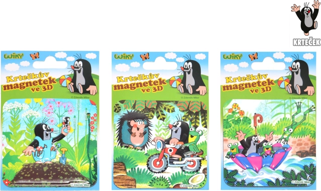 3D magnetas Kurmis plastikinis