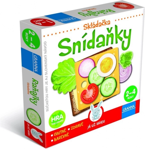 Granna Breakfasts - game and stacking set for little ones